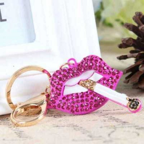 Porte cle bouche anneau - cle,