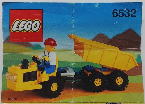 Lego notice town construction - notice,
