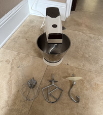 Vintage Kenwood Chef A702C  Industrial Food Mixer Beaters 3 Attachments Tested!