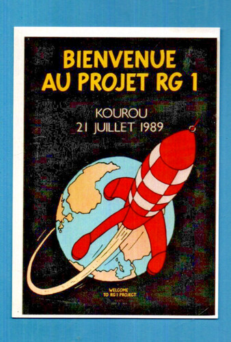 Tintin carte postale - tintin.,