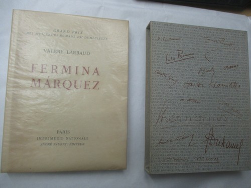 Larbaud fermina marquez - larbaud, "fermina