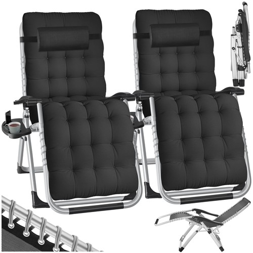 Tectake lot fauteuil de - de, 2