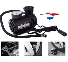 Mini Compresseur d'Air 12V Gonfleur Pneu Voiture Vélo Matelas Gonflable 250psi