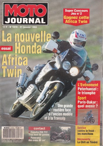 Moto journal 1070 honda - moto,