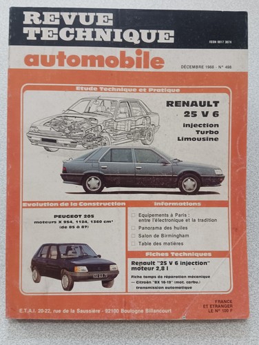 Rta revue technique automobile - rta,