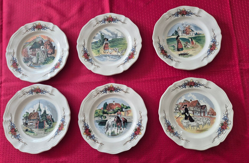 Assiettes dessert obernai - 6,