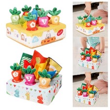 Boîte à mouchoirs pour bébé, tapis de carotte multifonction, jouet en