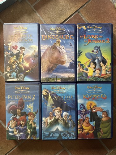 Lot cassettes vidéos k7 - de,