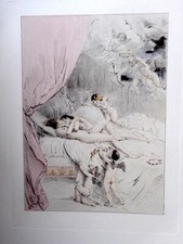 CURIOSA Daphnis et Chloe par LONGUS illustré BECAT 1939 N° 80 2