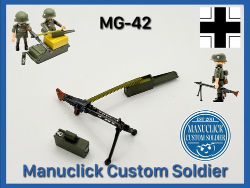 Playmobil custom ww2 - custom, mg42