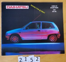 DAIHATSU CHARADE 1300 16V Prospectus Suisse 18 pages Fr 1990