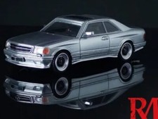 MB Mercedes Benz 560 SEC (W126)  - silver - RHINO 1:64