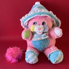Peluche Popples vintage Cribsy 1980s Mattel 28 cm