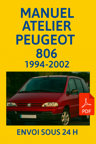 Manuel atelier peugeot 806 - atelier,