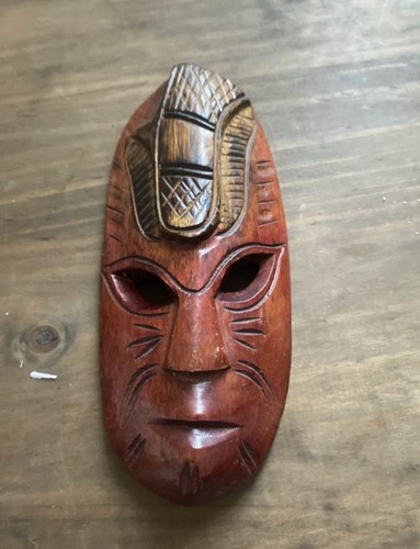 Masque artisanal tahiti tiki - masque,