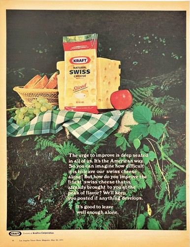 Kraft corp flavor - peak, swiss