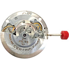 CERTINA - 25-65 - MOVEMENT - SWISS MADE - AUTOMATIC - Ø 26MM - SILVER - NOS