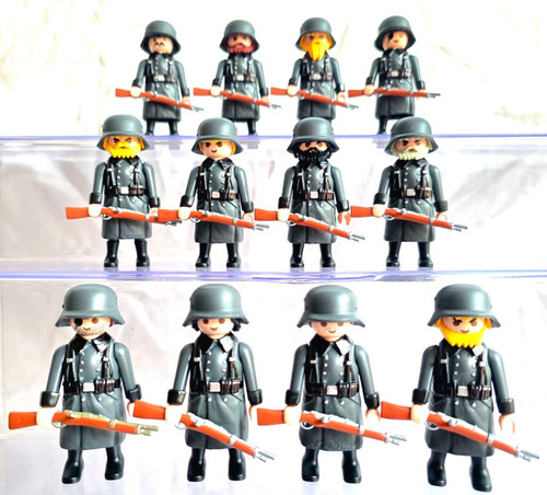Playmobil soldats - 12,