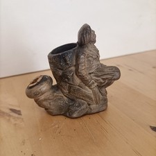 pipe en terre/clay pipe/tete