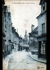 MONTARGIS (45) STREET GROCERY STORE & TOBACCO BAR / Rue de LOING circa 1930
