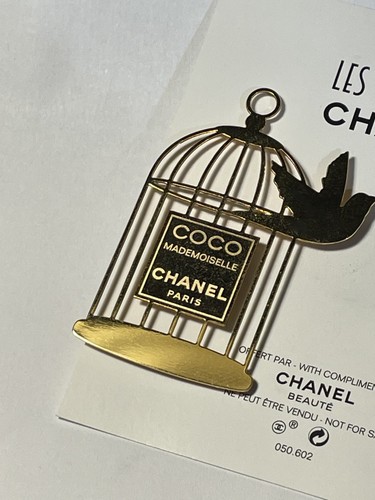 Chanel pin cage - cage, oiseaux