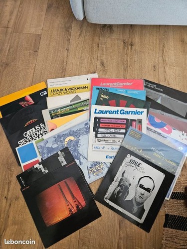 Lot vinyles electro techno - lot,
