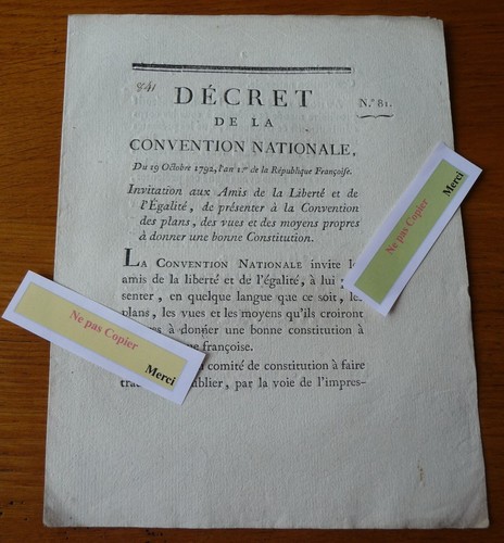 1792 invitations à - 1792, –