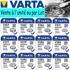 Pile pour montre : V357 V362 V364 V371 V377 V379 V386 V389 V390 V392 V395 V396