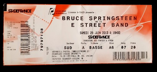 Ticket billet unused place - ticket,