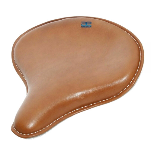 Siège cuir marron foncé - cuir,