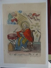Image pieuse vers  1800 saint