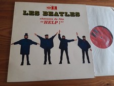 BEATLES Help  FRENCH LP  ODEON LSO 104 BIEM Label Rouge   EX