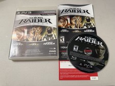 Tomb Raider Trilogy Sony PlayStation 3 PS3 Complete CIB TESTED