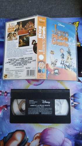 Vhs james peche geante - vhs, la