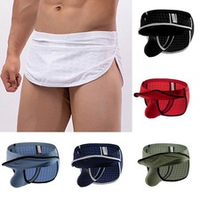 Boxer souple mode homme sous vêtement string pochette short taille M~2XL