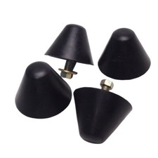 FIT TOYOTA LAND CRUISER FJ40 FJ45 HJ45 BJ45 BJ40 BJ43 RUBBER BUMBER GUARD 4 PCS