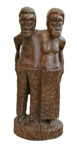 Sculpture statue bois - sculpture,