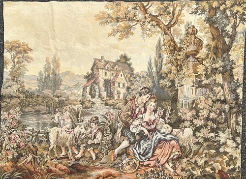 Vintage tapestry large wall - large,