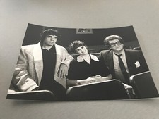 JULIEN CLERC, MIOU MIOU et EDDY MITCHELL  - PHOTO DE PRESSE ORIGINALE 13x18cm