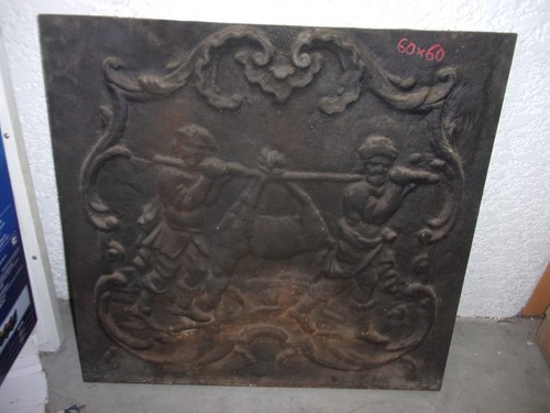 Plaque cheminée cm - 60,