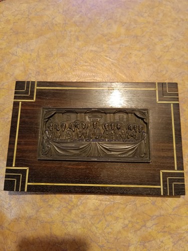 Plaque commémorative cène - plaque,