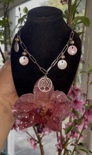 Collier Véritable Orchidée