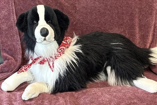 Vtg classic dog plush - dog,