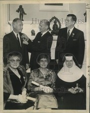1960 Press Photo New Orleans French teachers awarded Palmes Academiques medals