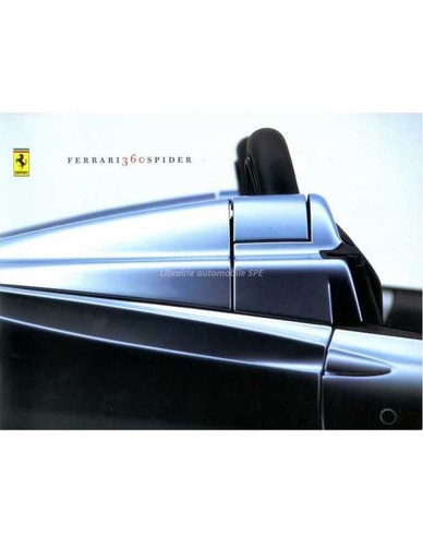 Brochure ferrari 360 - brochure,