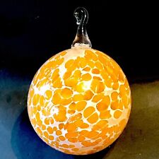 OLD CHRISTMAS BALL OR FORGIVENESS BLOWN GLASS DECOR Moucheté 2 MEISENTHAL?