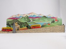 Jouets Mont blanc n° 620 jeu de tremplin MONT BLANC EXPRESS circuit tôle boite