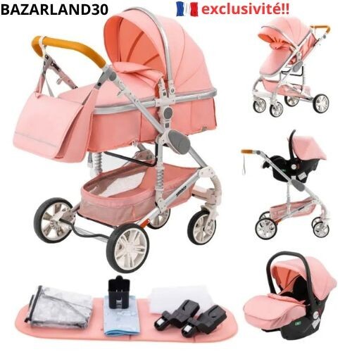 Poussette combinée 1 - poussette, en
