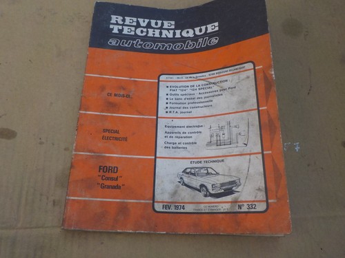 Revue technique automobile - revue,