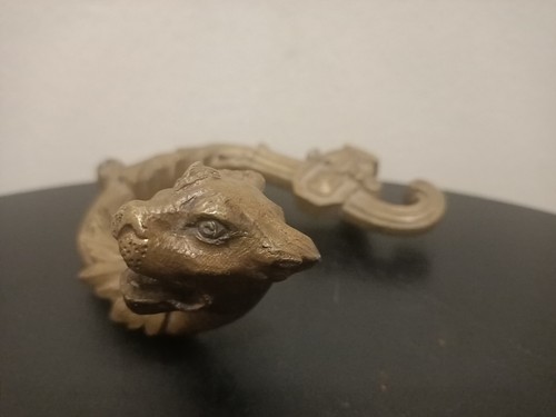 Ornement bronze tête tigre - ornement,